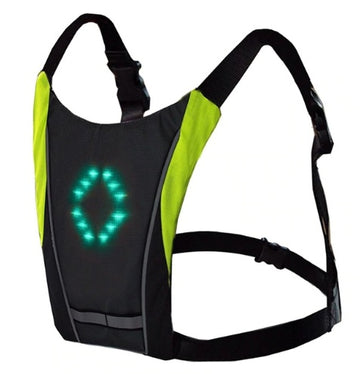 LED Signal Vest Backpack