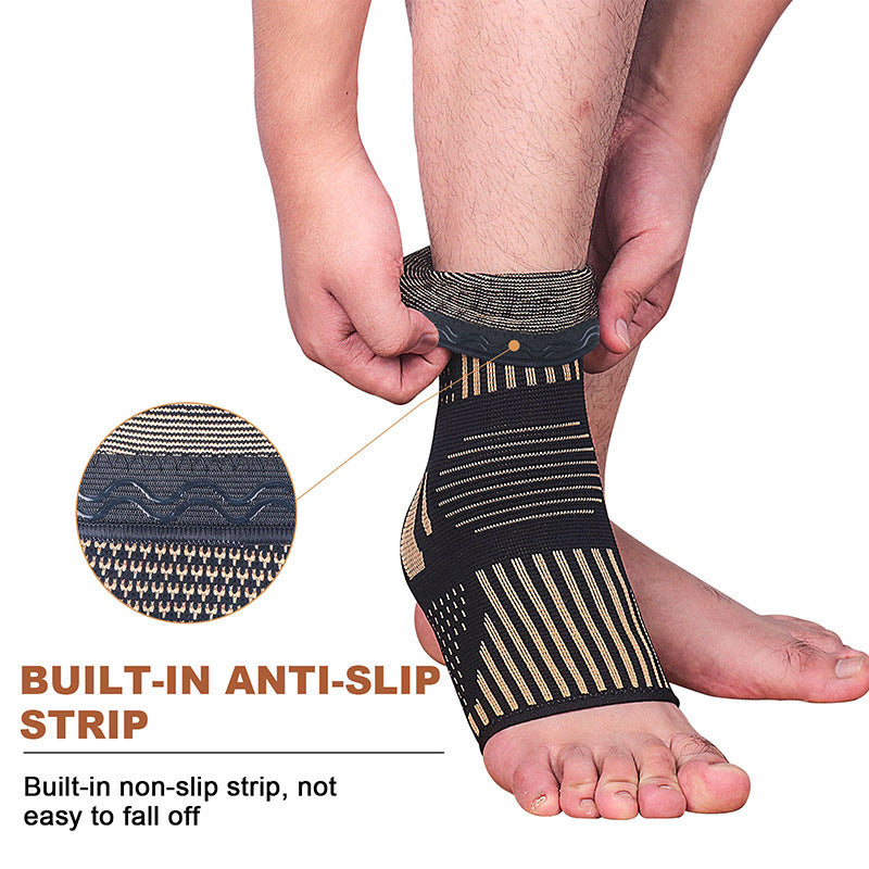 Copper Ion Ankle Support Basketball Running Climbing Sports Protective Gear