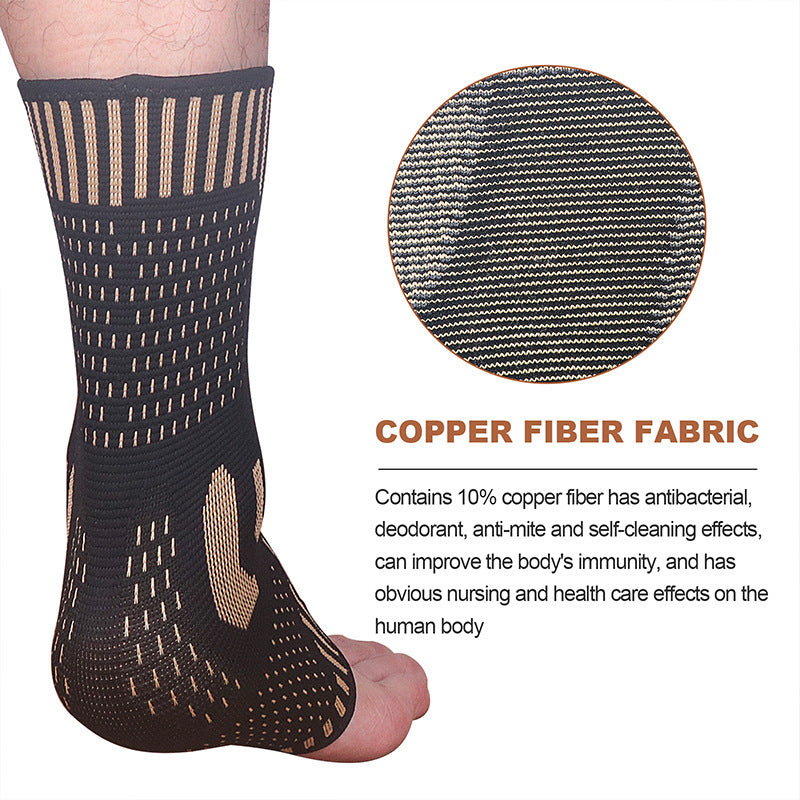 Copper Ion Ankle Support Basketball Running Climbing Sports Protective Gear