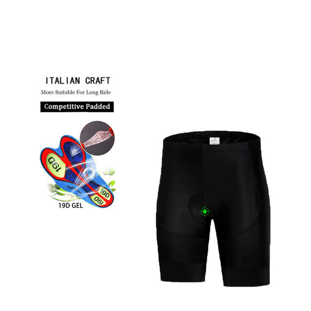 Silicone Cushion Comfort Shorts Cycling Gear