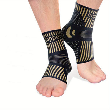 Copper Ankle Compression Support
