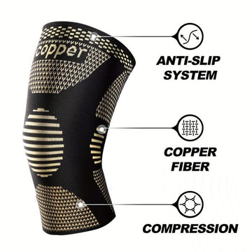 Copper Compression Knee Brace